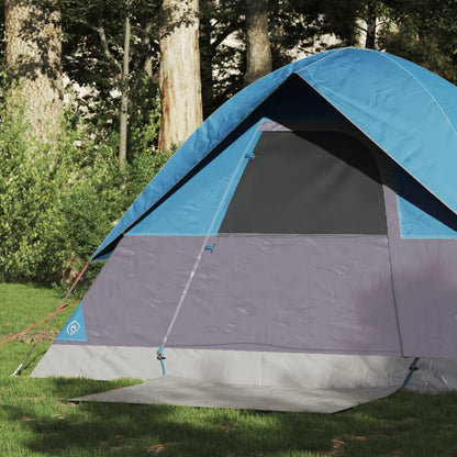 Camping Tent Dome 2-Person Blue Waterproof