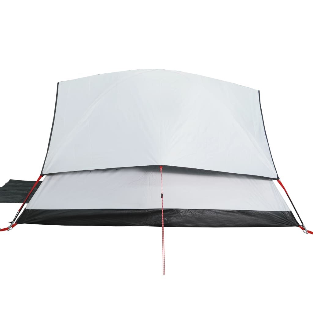 Camping Tent Dome 4-Person White Blackout Fabric Waterproof