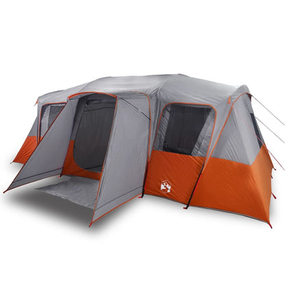 Family Tent Tunnel 16-Person Grey Waterproof