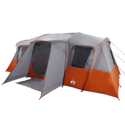 Family Tent Tunnel 16-Person Grey Waterproof