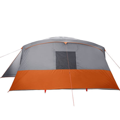 Family Tent Tunnel 16-Person Grey Waterproof