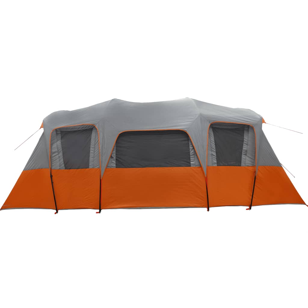 Family Tent Tunnel 16-Person Grey Waterproof