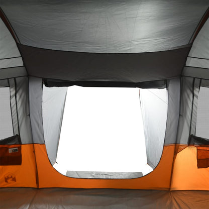 Family Tent Tunnel 16-Person Grey Waterproof