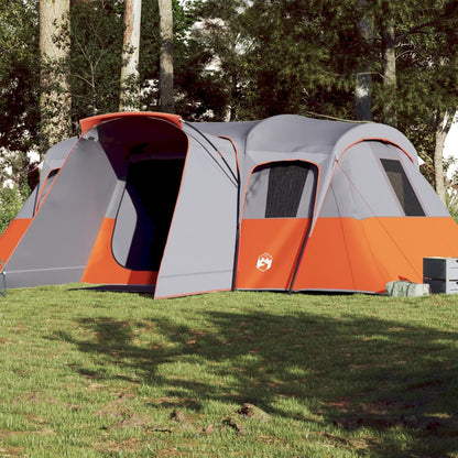 Family Tent Tunnel 16-Person Grey Waterproof