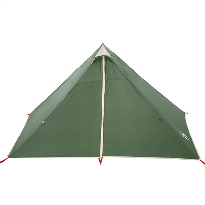 Family Tent Tipi 7-Person Green Waterproof