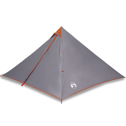 Family Tent Tipi 7-Person Orange Waterproof