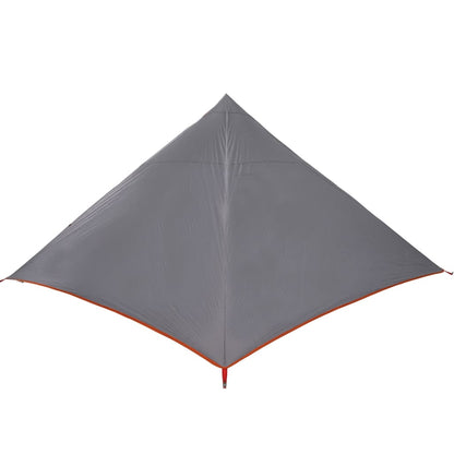 Family Tent Tipi 7-Person Orange Waterproof