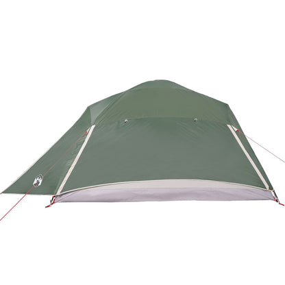 Camping Tent Dome 4-Person Green Waterproof