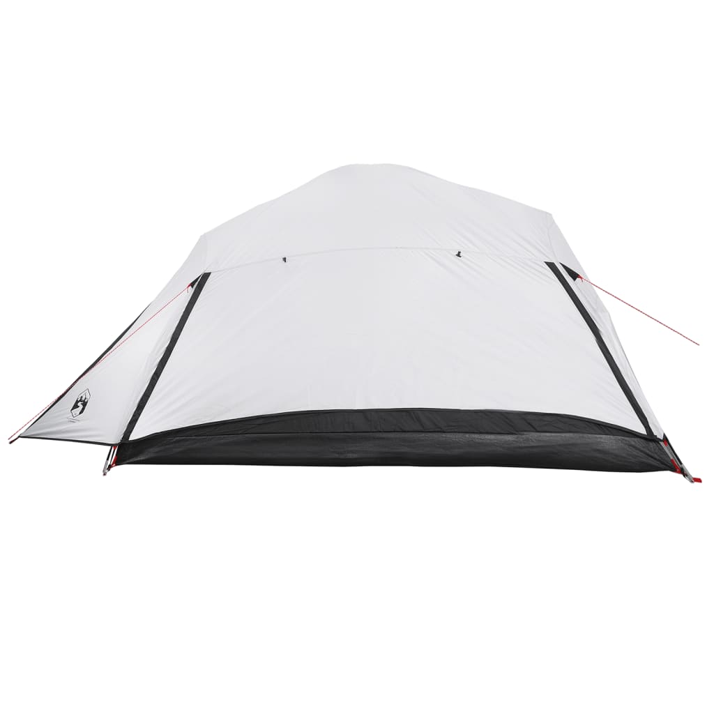 Camping Tent Dome 4-Person White Blackout Fabric Waterproof