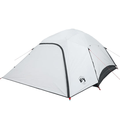 Family Tent Dome 6-Person White Blackout Fabric Waterproof