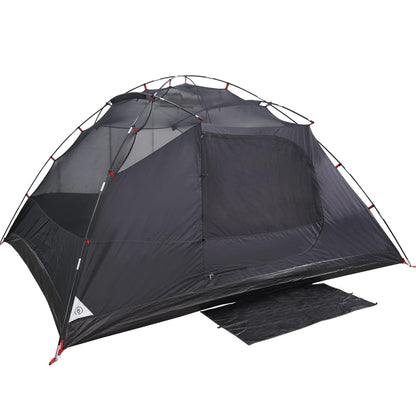 Family Tent Dome 6-Person White Blackout Fabric Waterproof