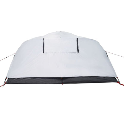 Camping Tent Dome 4-Person White Blackout Fabric Waterproof