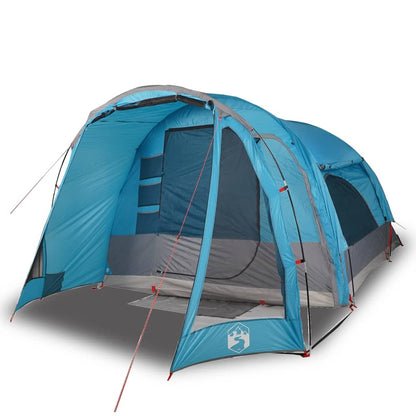 Family Tent 6-Person Blue Waterproof