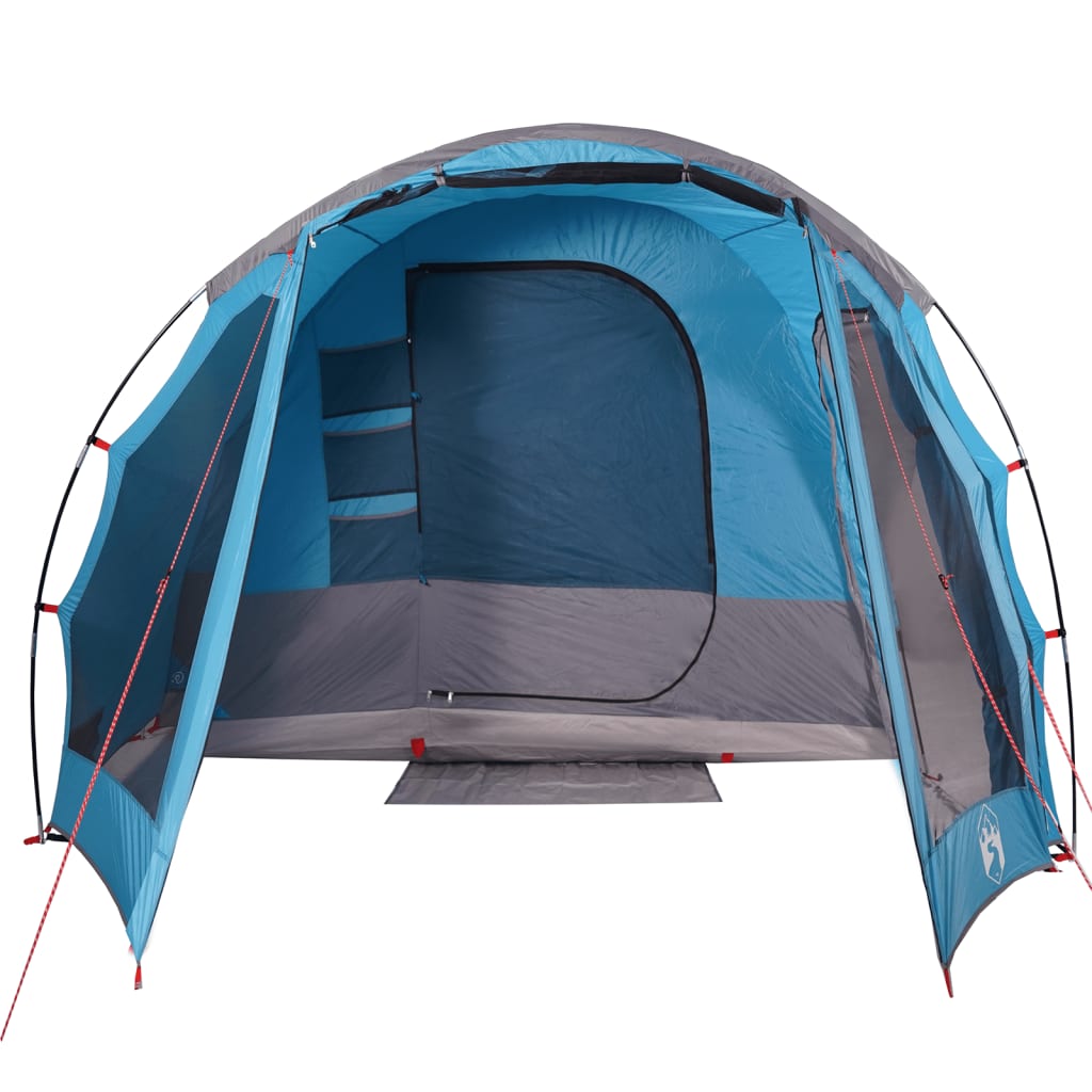 Family Tent 6-Person Blue Waterproof