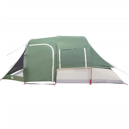 Camping Tent Tunnel 4-Person Green Waterproof