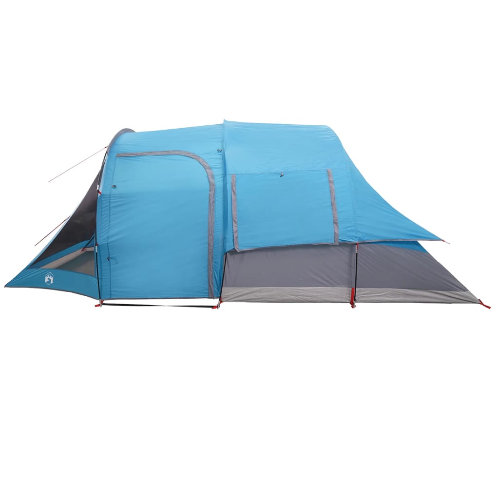 Camping Tent Tunnel 4-Person Blue Waterproof