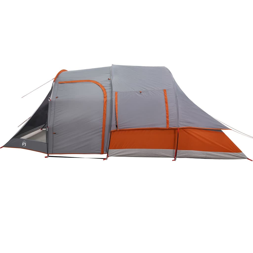 Camping Tent Tunnel 4-Person Grey Waterproof