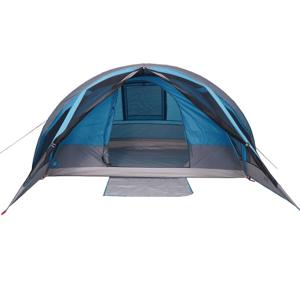 Family Tent Cabin 6-Person Blue Waterproof