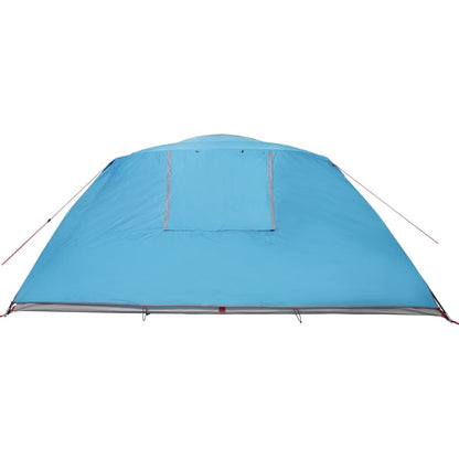 Family Tent Cabin 6-Person Blue Waterproof