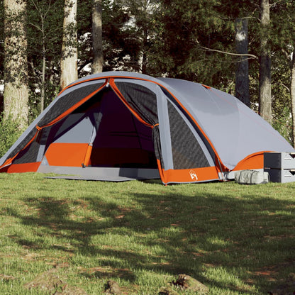 Family Tent Cabin 6-Person Grey Waterproof