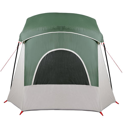 Camping Tent Cabin 5-Person Green Waterproof