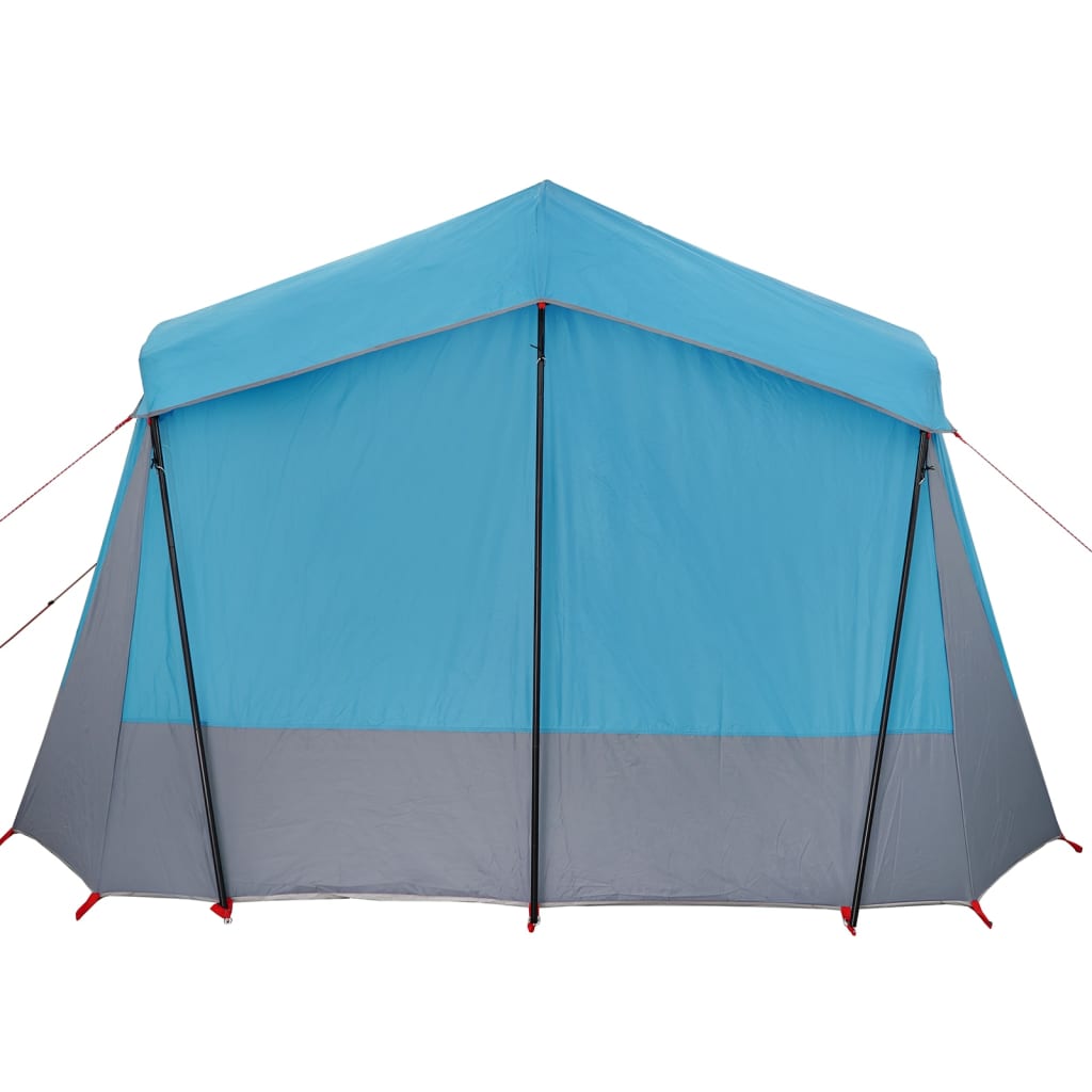 Camping Tent Cabin 5-Person Blue Waterproof