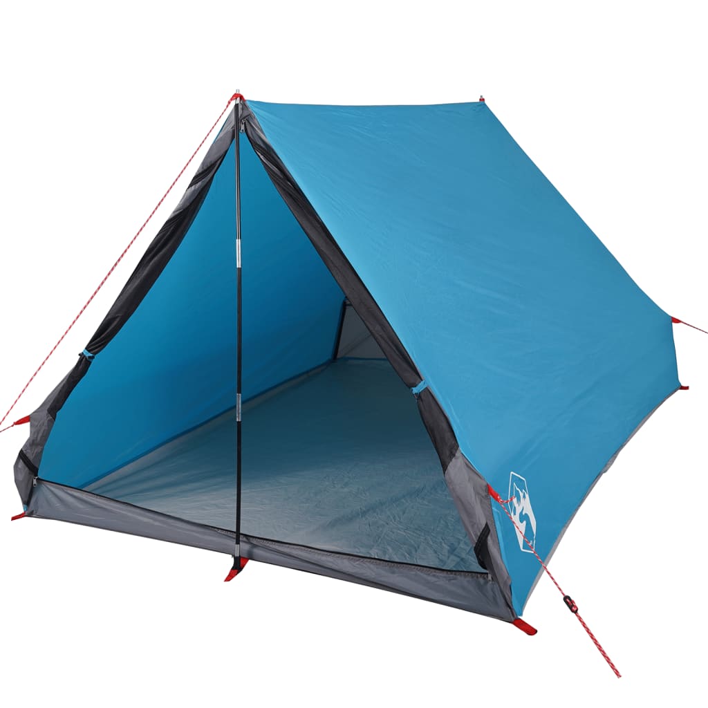 Camping Tent A-Frame 2-Person Blue Waterproof