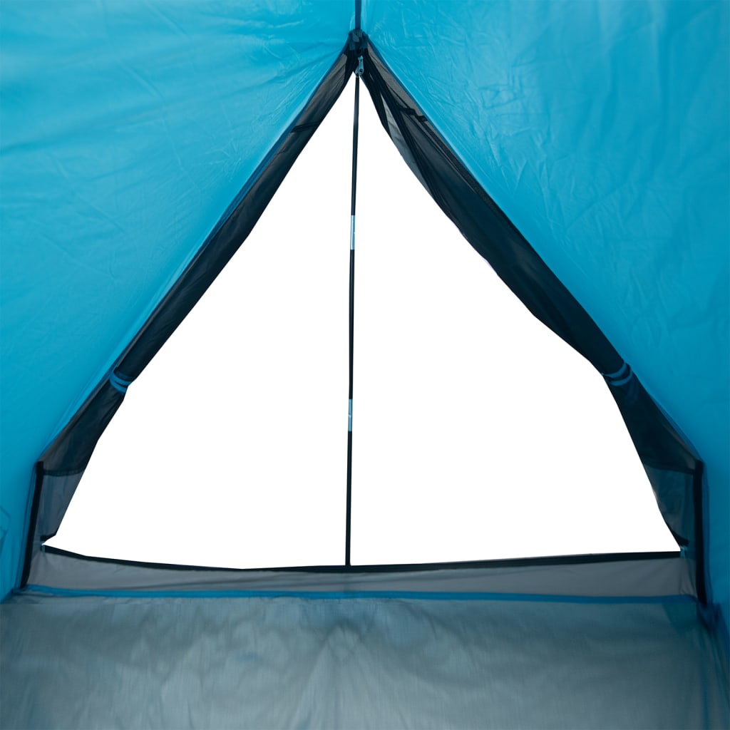 Camping Tent A-Frame 2-Person Blue Waterproof