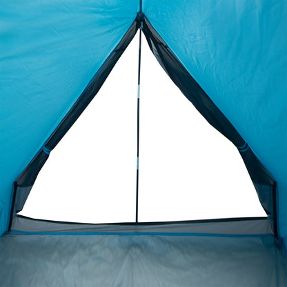 Camping Tent A-Frame 2-Person Blue Waterproof