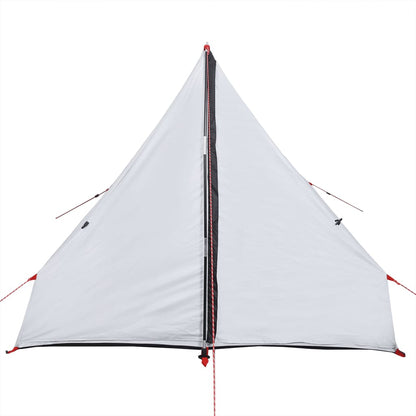 Camping Tent A-Frame 2-Person White Blackout Fabric Waterproof