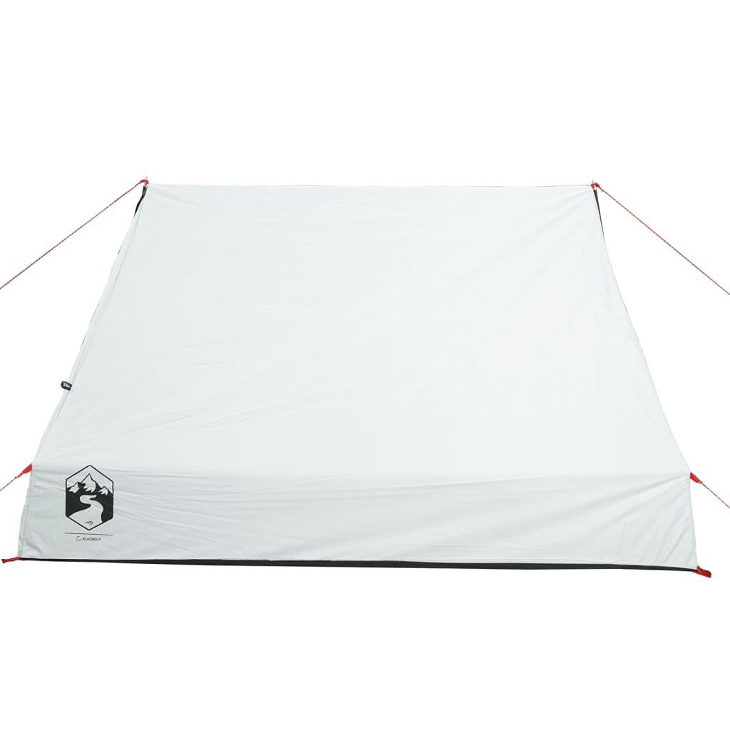 Camping Tent A-Frame 2-Person White Blackout Fabric Waterproof