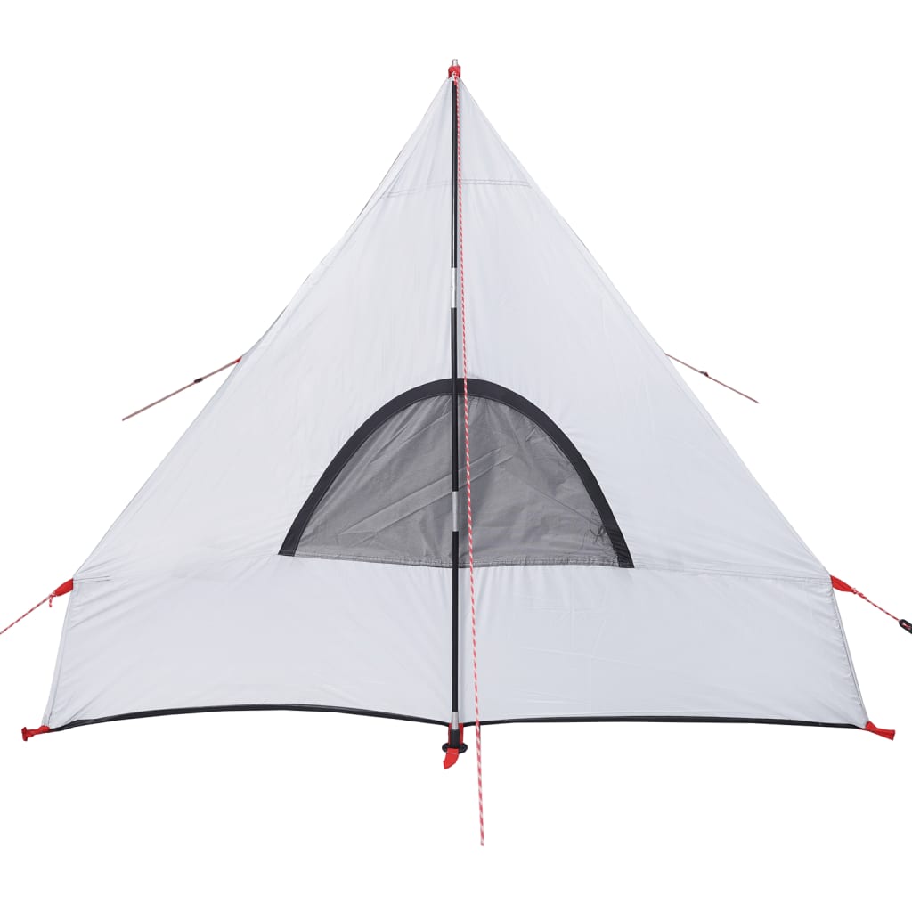 Camping Tent A-Frame 2-Person White Blackout Fabric Waterproof