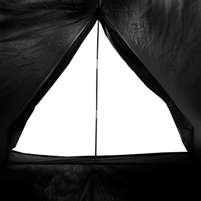 Camping Tent A-Frame 2-Person White Blackout Fabric Waterproof