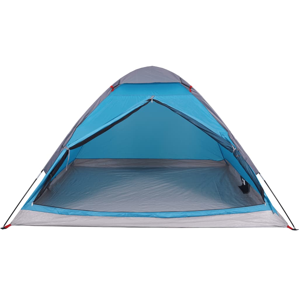 Camping Tent Dome 2-Person Blue Waterproof