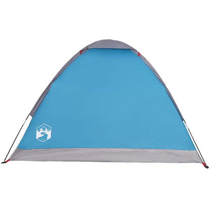 Camping Tent Dome 2-Person Blue Waterproof