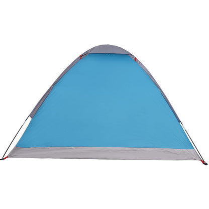 Camping Tent Dome 2-Person Blue Waterproof