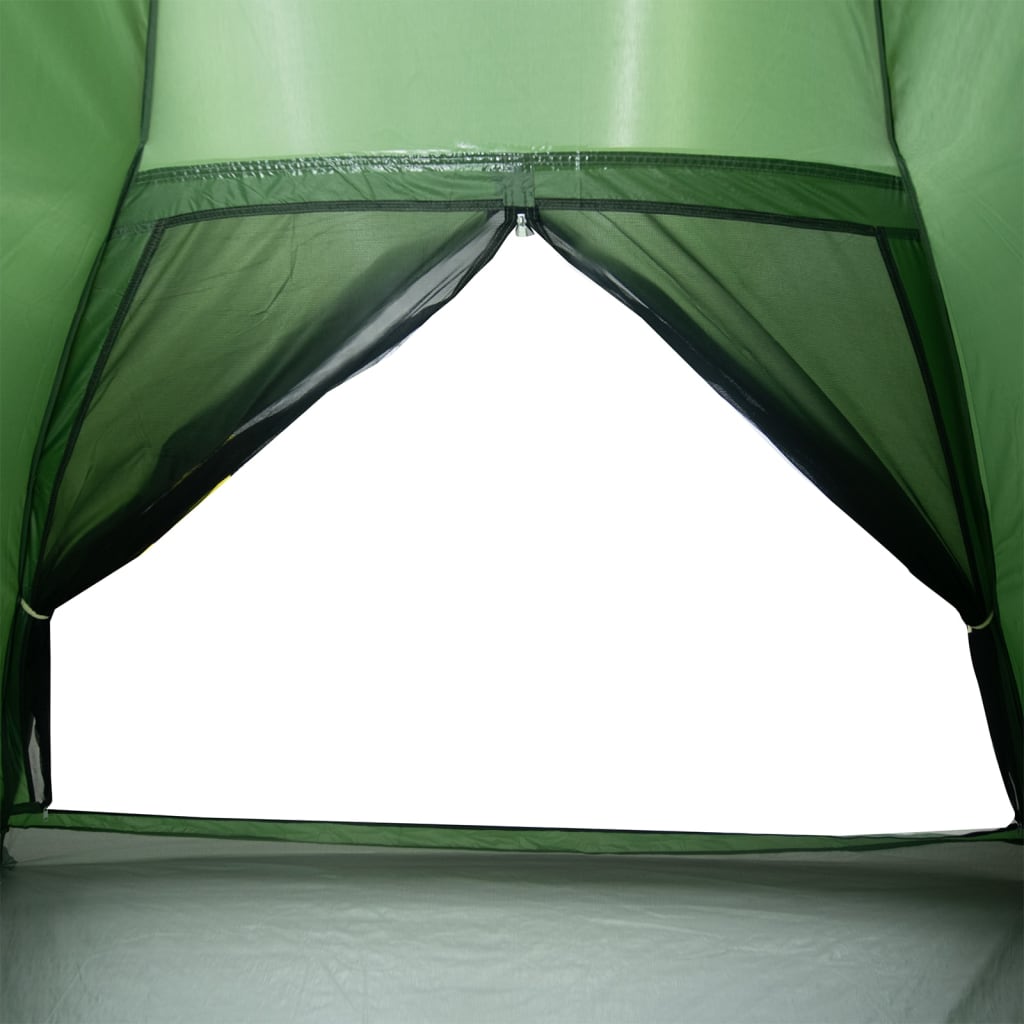 Camping Tent Dome 4-Person Green Waterproof