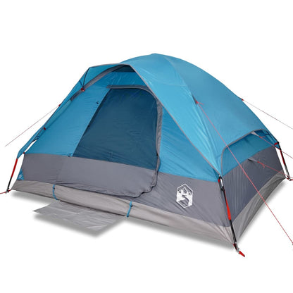 Camping Tent Dome 2-Person Blue Waterproof