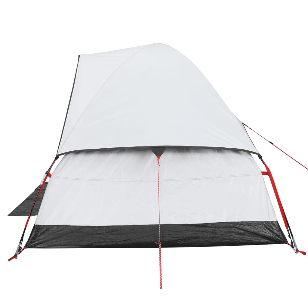 Camping Tent Dome 2-Person White Blackout Fabric Waterproof