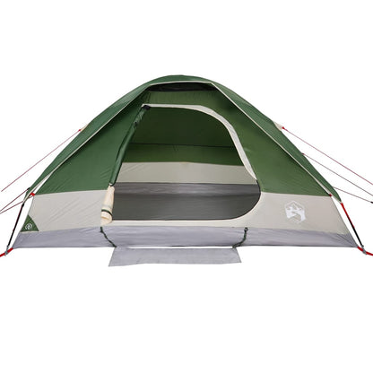 Family Tent Dome 6-Person Green Waterproof