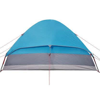 Family Tent Dome 6-Person Blue Waterproof