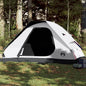 Family Tent Dome 6-Person White Blackout Fabric Waterproof