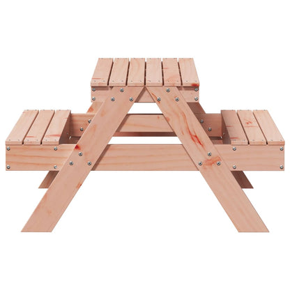 Picnic Table for Kids 88x97x52 cm Solid Wood Douglas