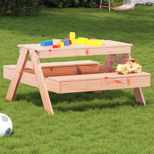 Picnic Table for Kids 88x97x52 cm Solid Wood Douglas