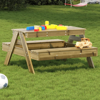 Picnic Table for Kids 88x97x52 cm Impregnated Wood Pine