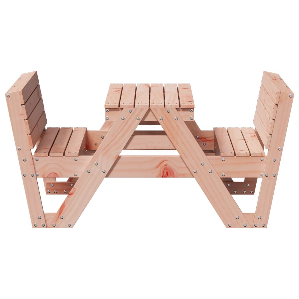 Picnic Table for Kids 88x122x58 cm Solid Wood Douglas