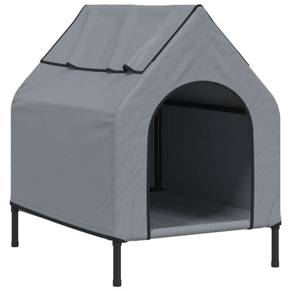 Dog House Anthracite Oxford Fabric and Steel