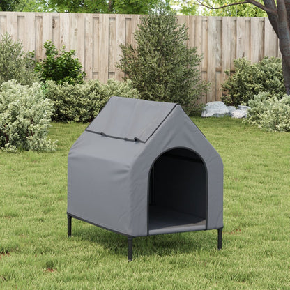 Dog House Anthracite Oxford Fabric and Steel