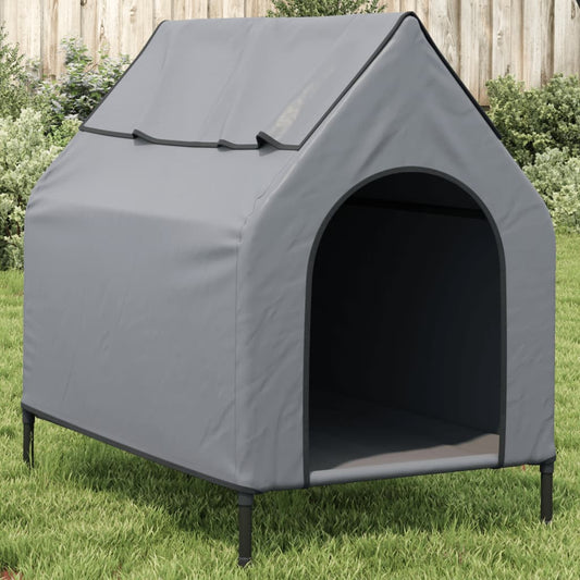 Dog House Anthracite Oxford Fabric and Steel