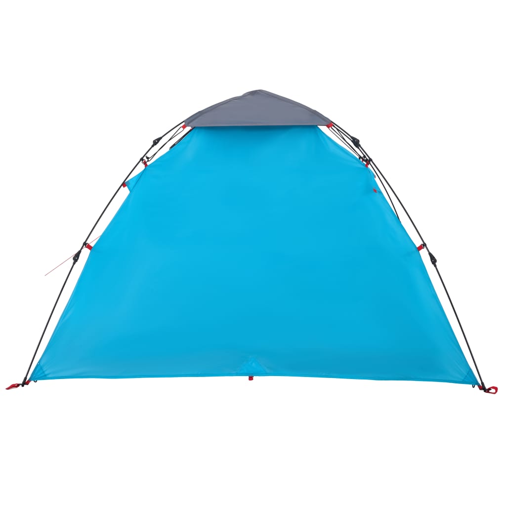 Camping Tent Dome 3-Person Blue Quick Release